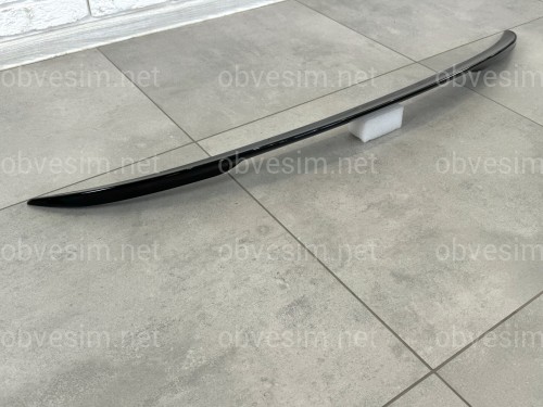 Спойлер ліп M Performance BMW 3 series F30 2012-2018 ABS пластик, чорний глянець