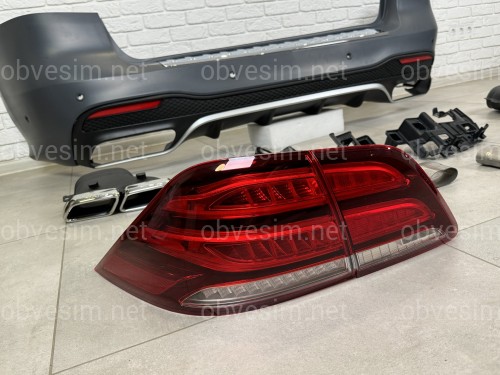 Комплект рестайлінгу обвіс AMG GLE 63 для Mercedes-Benz ML W166 2012-2015
