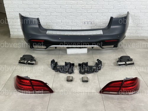 Комплект рестайлінгу обвіс AMG GLE 63 для Mercedes-Benz ML W166 2012-2015
