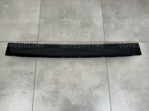 Козирок на скло Hyundai Sonata LF 2015-2019 ABS пластик, чорный глянець