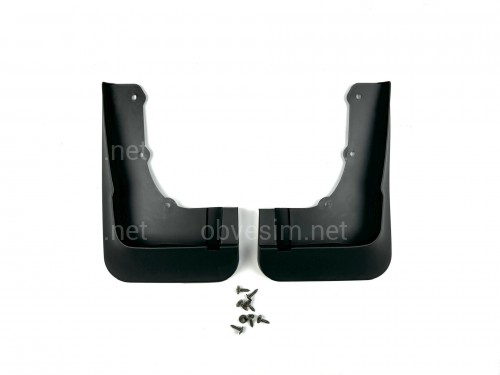 Бризковики передні Mitsubishi Outlander 2013-2021, комплект 2шт.