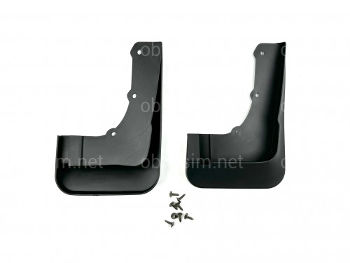 Бризковики передні Mitsubishi Outlander 2013-2021, комплект 2шт.