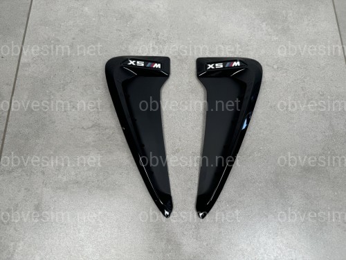 Зябра накладки на крила BMW X5 F15 2014-2018 2шт.