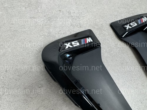 Зябра накладки на крила BMW X5 F15 2014-2018 2шт.