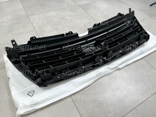 Решітка радіатора LX Mode Toyota Land Cruiser Prado 150 2013-2017 ABS пластик у чорному матовому кольорі