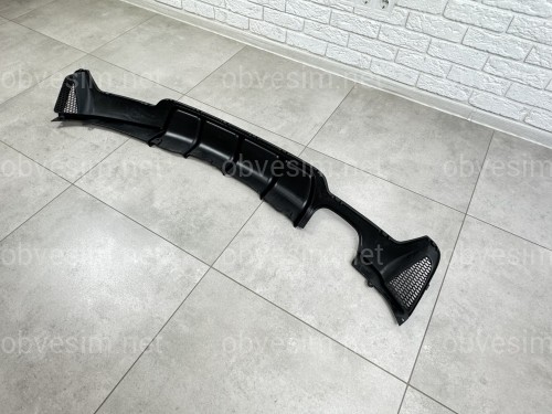 Дифузор накладка заднього бампера M-Performance для BMW 4 series F32 / F33 / F36 2013-2020 ПІД фарбування