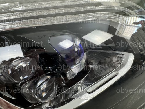 Фари Full LED рестайлінг 2018+ для Mercedes S-Class w222 2013-2017 2шт. комплектні з блоками