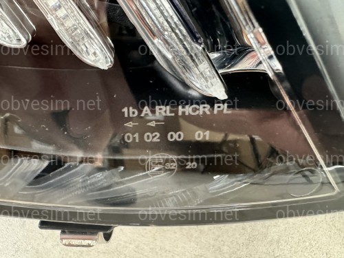 Фари Full LED рестайлінг 2018+ для Mercedes S-Class w222 2013-2017 2шт. комплектні з блоками
