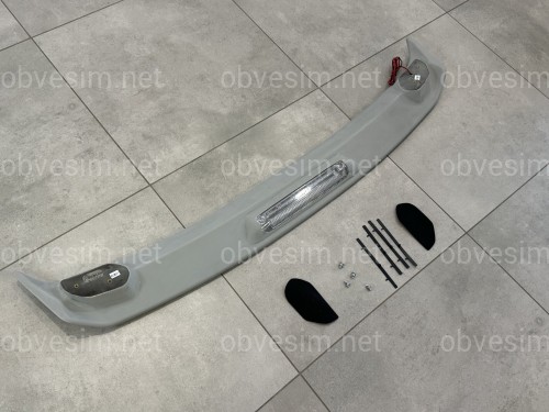 Спойлер ліп Toyota Corolla 2007-2012 ABS пластик, під покраску