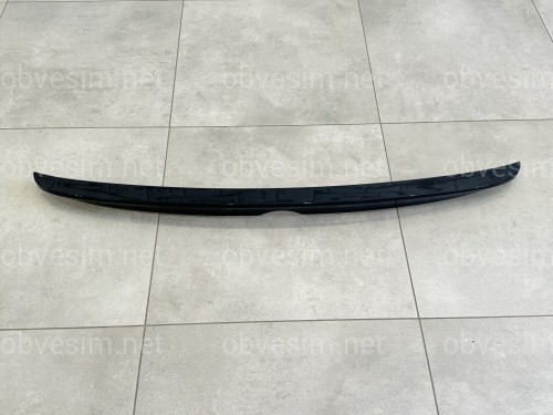 Спойлер ліп Toyota Camry 50/55 2011-2017 ABS пластик, колір чорний глянець