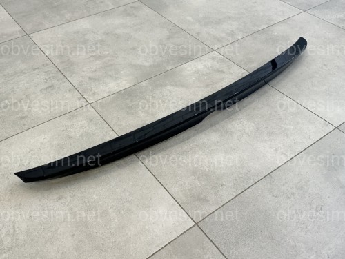 Спойлер ліп Toyota Camry 50/55 2011-2017 ABS пластик, колір чорний глянець