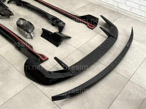 Комплект обвісу M paket LCI Paradigm Black Knight для BMW X5 G05 2023+, колір чорний глянець