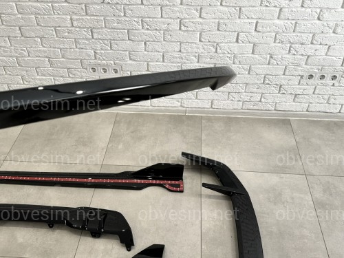 Комплект обвісу M paket LCI Paradigm Black Knight для BMW X5 G05 2023+, колір чорний глянець