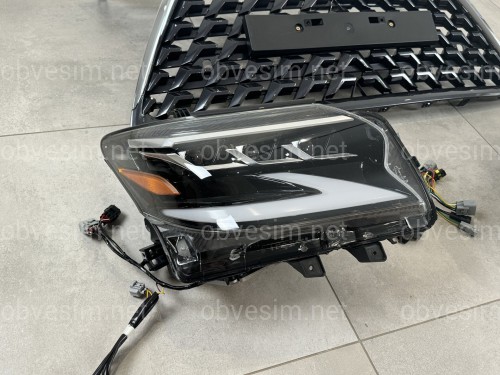 Комплект рестайлінгу Lexus GX 460 2014-2019 в 2020+ (фари, решітка )