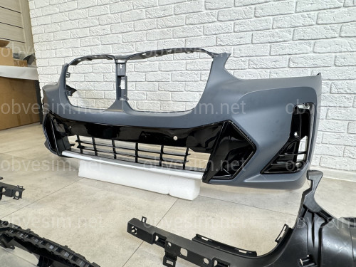 Комплект рестайлінгу передньої частини M paket LCI 2022+ для BMW X3 G01 2018-2021 / BMW X4 G02 2018-2021