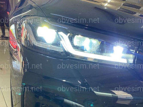 Фари Shadow Line LED LCI 2020+ рестайлінг для BMW G30 / G31 2016-2020 2шт. із заміною бампера на 20+