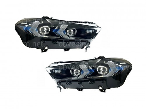Фари Full LED LCI 2023+ рестайлінг замість дорестайлінгових BMW X5 G05 X6 G06 2018-2022 2шт. з заміною бампера на 2023+