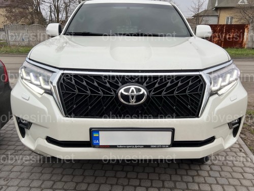 Решітка з віями TRD для Toyota Land Cruiser Prado 150 2018-2023