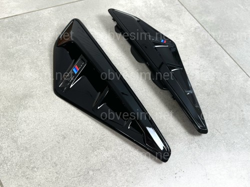 Зябра накладки на крила X5M BMW X5 G05 2018- 2шт.
