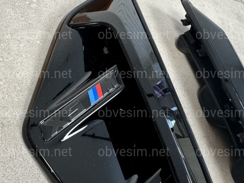 Зябра накладки на крила X5M BMW X5 G05 2018- 2шт.