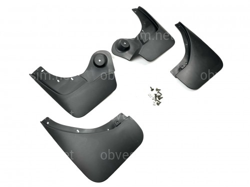 Бризковики Renault Dacia Duster 2010-2017, комплект 4шт.