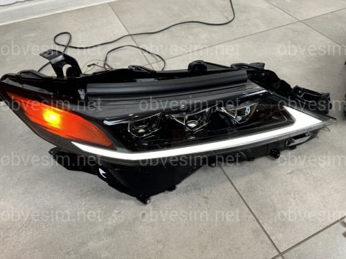 FULL LED фари 3 лінзи для Toyota Camry 70 USA 2017-2024