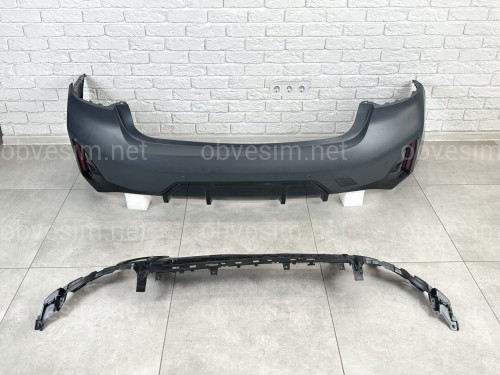 Комплект обвісу M paket LCI BMW 3 series G20 2023+ (передній / задній бампер, пороги, насадки на труби)