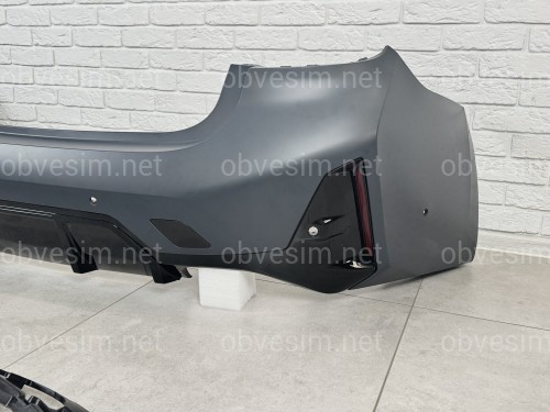 Комплект обвісу M paket LCI BMW 3 series G20 2023+ (передній / задній бампер, пороги, насадки на труби)