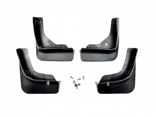 Бризковики Mitsubishi Outlander 2022+, комплект 4 шт.