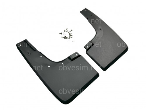 Бризковики передні Volkswagen Amarok 2010-2016, комплект 2 шт.