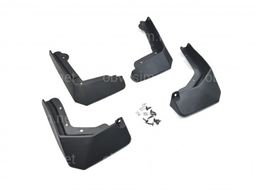 Бризковики Polestar 2 2020+, комплект 4 шт.