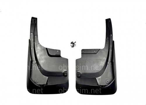 Бризковики задні Toyota Land Cruiser 200 2007-2015 під підницю обвіс Urban Sport, комплект 2шт.