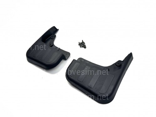 Бризковики передні для Mercedes Benz GLK X204 2008–2015 (без порога), комплект 2 шт