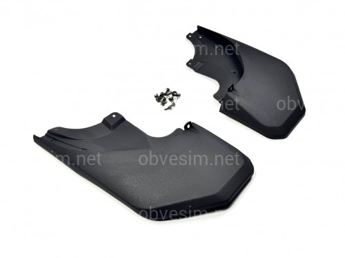 Бризковики задні Toyota Land Cruiser Prado 250 2024+, комплект 2 шт.