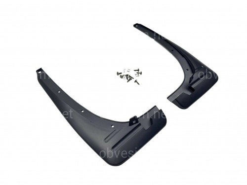 Бризковики передні Toyota Rav4 2001–2005 без розширювачів арок комплект 2 шт
