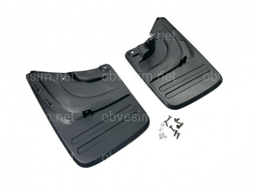 Бризковики задні Toyota Fortuner 2005-2015, комплект 2 шт.
