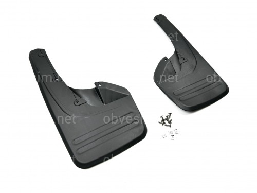 Бризковики передні Toyota Fortuner 2005-2015, комплект 2 шт.