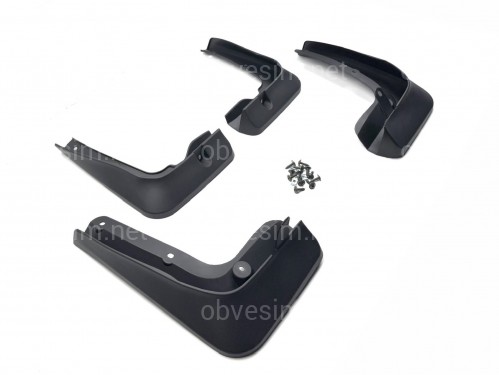 Бризковики BMW 7 series G70 2022+ комплект 4 шт.