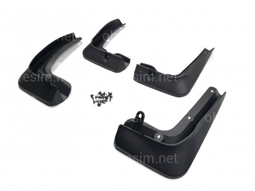 Бризковики BMW 7 series G70 2022+ комплект 4 шт.