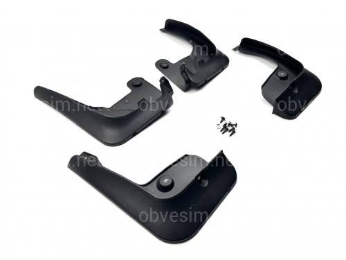 Бризковики BMW X3 F25 / X4 F26 M-Paket 2014-2018, комплект 4 шт.