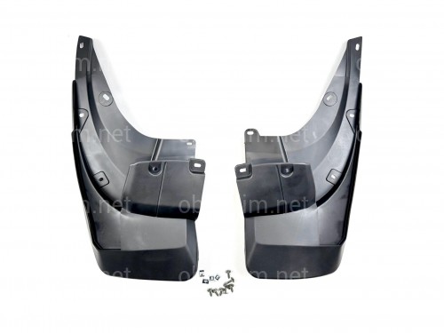 Бризковики задні під юбку Toyota Land Cruiser Prado 150 2009-2022, комплект 2 шт.