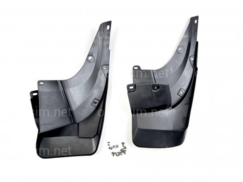 Бризковики задні під юбку Toyota Land Cruiser Prado 150 2009-2022, комплект 2 шт.