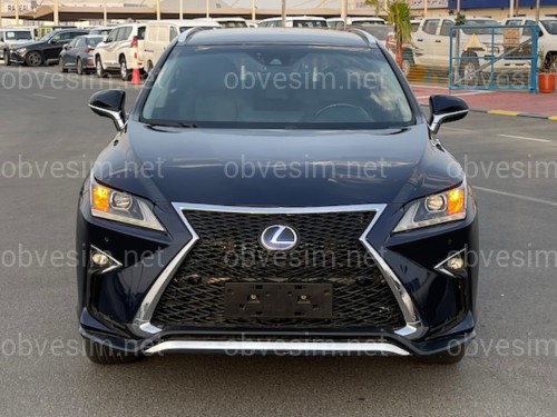 Бампер передній в зборі F-Sport Lexus RX 2015-2019