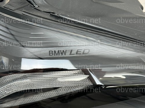 Фари Shadow Line LED LCI 2020+ рестайлінг для BMW G30/G31 2016-2020 2шт. із заміною бампера на 20+