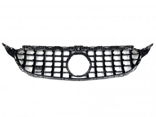 Решітка радіатора GT CHROME Mercedes C-Class W205 2014-2018 ПІД КАМЕРУ