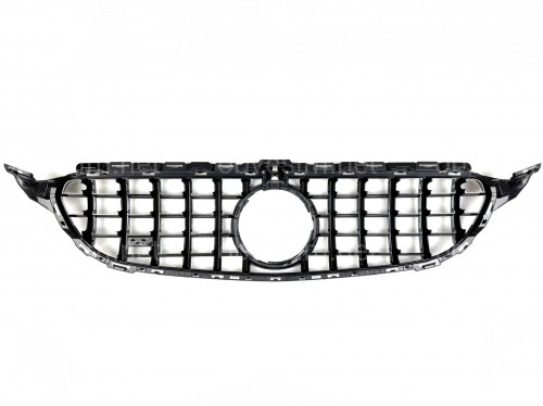 Решітка радіатора GT BLACK Mercedes C-Class W205 2014-2018 ПІД КАМЕРУ