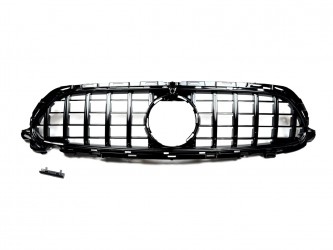 Решітка радіатора GT BLACK Mercedes E-Class W213 2020-2023 ДЛЯ AMG 