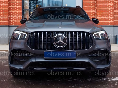 Решітка радіатора GT CHROME Mercedes GLE-Class V167 2019-2022 ДЛЯ AMG