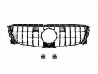 Решітка радіатора GT BLACK Mercedes-Benz GL class X166 2012-2015 ЗВИЧАЙНИЙ НЕ AMG