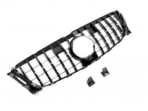 Решітка радіатора GT BLACK Mercedes-Benz GL class X166 2012-2015 ЗВИЧАЙНИЙ НЕ AMG